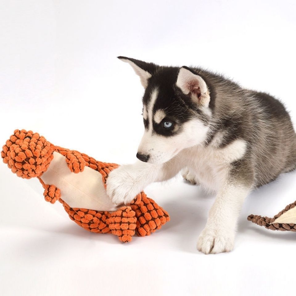 DinoPet - Dinosaur Plush Toy | For Your Favorite Pet - Cute - Hours of Playtime