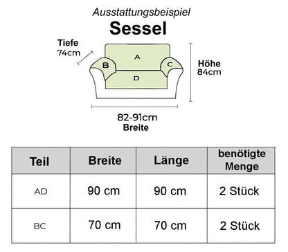 Lamsvel design anti-scratch protection for furniture